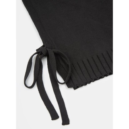 Knitted children's vests Amarobaby Bow, height 140 cm, black color-17