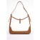 Gobo bag is female, eco -leather, Versse brown, 29x8x20 cm