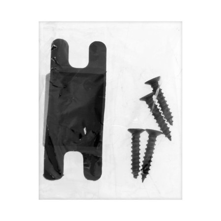 Latch 1303, with a key, glossy black color-4