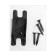 Latch 1303, with a key, glossy black color