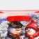 Gift, laminated, "snowmen", 18 x 23 x 10 cm