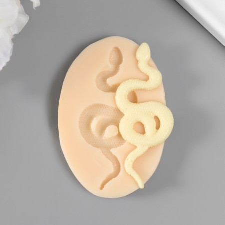 New Year's Mold Silicon "Snake. Scales." 0.3x6x2.5 cm