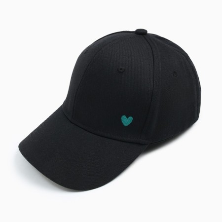Women's cap with embroidery, black, p. 56-58