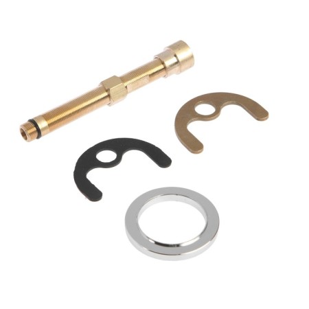 ACCOONA A6519G bath mixer, three holes, cut, single -legged, brass, white-8