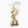 The award figure "You are the best", gold, plastic, 21.5 x 7.5 cm