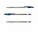 Gel pen Erichkrause R-301 Classic Gel Stick, blue ink, node 0.5 mm, letter line 600 meters