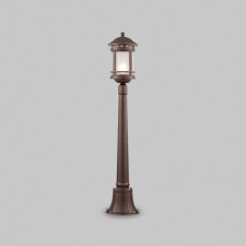 Landscape lamp Outdoor O031FL-01BR, 1x60W, 22.5x22.5x105 cm, e27, brown color