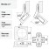 Furniture loop 1107, angle 45 degrees