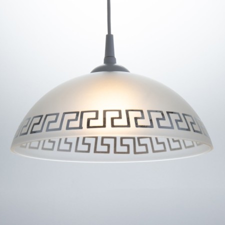 Lamp Bayerlux cap "Aris" 1 lamp E27 40W White D.300-2