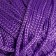 Yarn "Macrame Macrama" 100% polyester 130m/90g (135 lilacs)