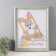 Photo frame Plastic "Babylon" 30x40 cm, light green