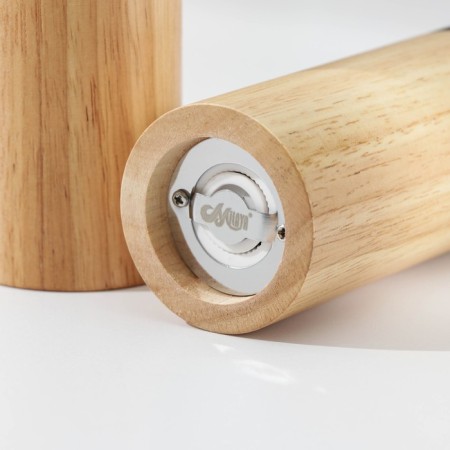 Set of mills "Panda", ceramic mechanism, bamboo-1