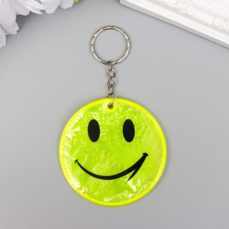 Browler Plastic reflective "Smiley" 5.5x5 cm mix-1