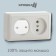 Set of plugs for sockets, 10 pcs., White color