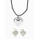 Earrings and chocker Pretty Baby, 9 x 10 cm