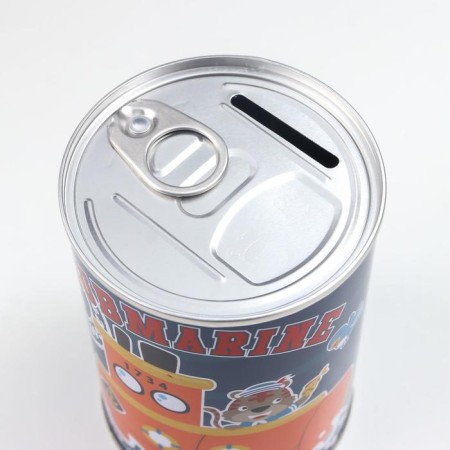 Piggy bank Metal "Beast and Hobbies" MIX 10x7.5x7.5 cm-14