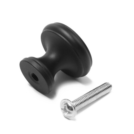 Handle button Cappio PK321, D = 24 mm, black color-6