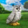 Garden figure "Owl Big Polar" 27 cm