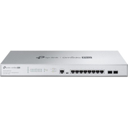 TP-Link Omada Pro S55500-8MHP2XF (L2+) 8x1Gbit/2XCOMO (10GBASE-T/SFP+) 2SFP+8P 107353-1