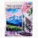 Drawing pastel with the easel "Winter Mountains", a set for creativity