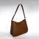 Female bag Textura, average size, brown color