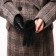 Gloves are female, dimensionless, with insulation, black color