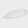 Porcelain dish Magistro "Fish", 35 × 16.5 × 3 cm, white color