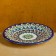 Plate of the Rishtan ceramics "Flowers", blue, flat, 17 cm, mix