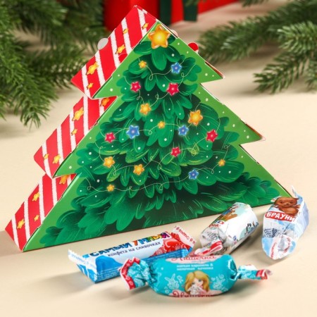 Sweet children's New Year's gift “New Year will fulfill wishes”, sweets, 250 g.-2
