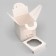 Packaging for one cupcake, white, 9.2 x 9.2 x 11.1 cm