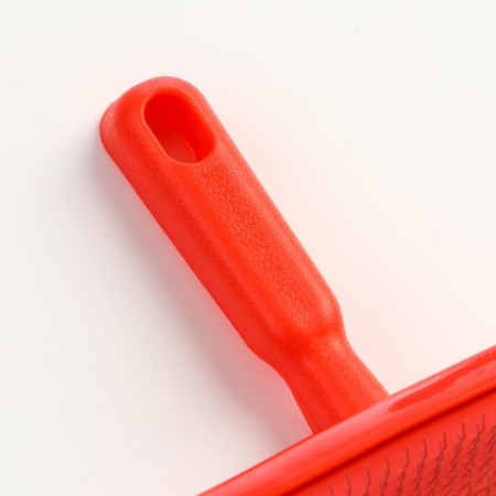 Pucodder semicircular medium without drops, 10 x 13 cm, red-3