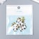 Decor for creativity metal, enamel "Little Panda" 2.5x1.6 cm
