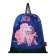 Frame backpack 36 x 28 x 11 cm, Across 198, filling: bag, blue/pink ACR22-198-4