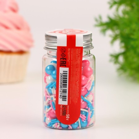 Confectionery Sprinking "Disputable Nega", 50 g-2