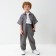 Pants for the boy KAFTAN LINEN, p. 34 (122-128), gray
