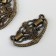 Pen for the casket metal set 2 pcs 5x3x0.5 cm