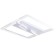 LED ceiling LED Ambrella Light, Linetech, FL51467, LED, 124 W, 9300LUM, 3000-6400K, white color