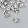 Buttons plastic for creativity on the midnight "Star. Crystal" set of 30 pcs 1.2x1.2 cm