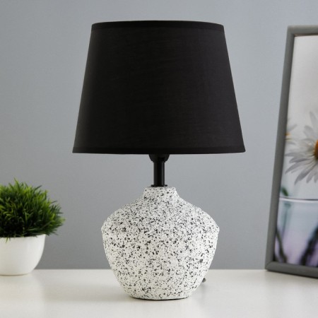 Aletta table lamp E14 40W white-black 20x20x36 cm Risalux