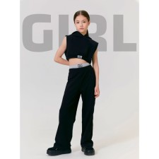 Costume for Girls Amarobaby Girl, height 134 cm, black color
