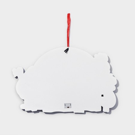 Decorative luminous jewelry (suspension) of "Otkhozy Halloween" 25x20.5 cm-6