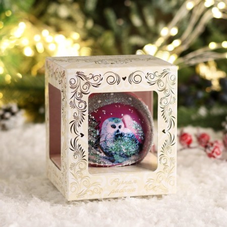 Shar New Year's "Owl" 8 cm-3
