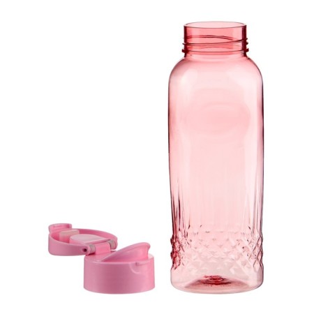 Sports water bottle, 650 ml, Flores, 4.7 x 22 x 7 cm, pink-1