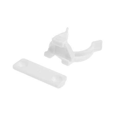 Clip + underclipsnik for support 95-130 white-3