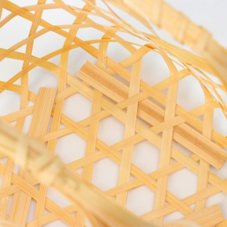 Wicker basket, 16x13x8/16, bamboo-3