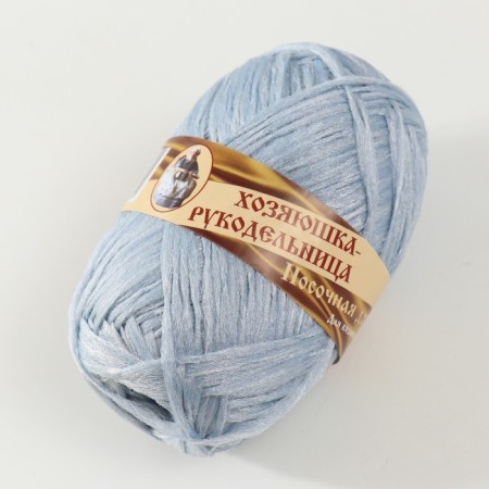 Knitting yarn "Nominal supplement" 100% polypropylene 200 ± 20m/50g set 3pcs - denim-2