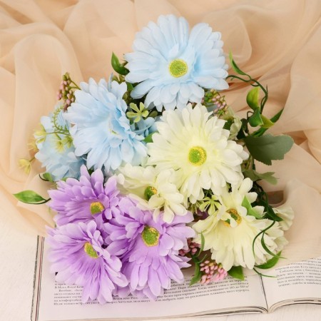 Букет "Гербера гибрид" 9х27 см, микс-2