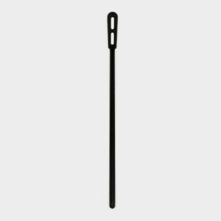 Plastic plastic disposable black, 16 cm