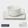 Coffee steam Magistro porcelain Kingdom, mug 120 ml, saucer 12.7 cm