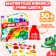 Magnetic book-toy "Learning Colors", 8 p.